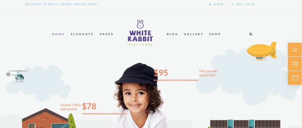 A screenshot of WhiteRabbit’s demo